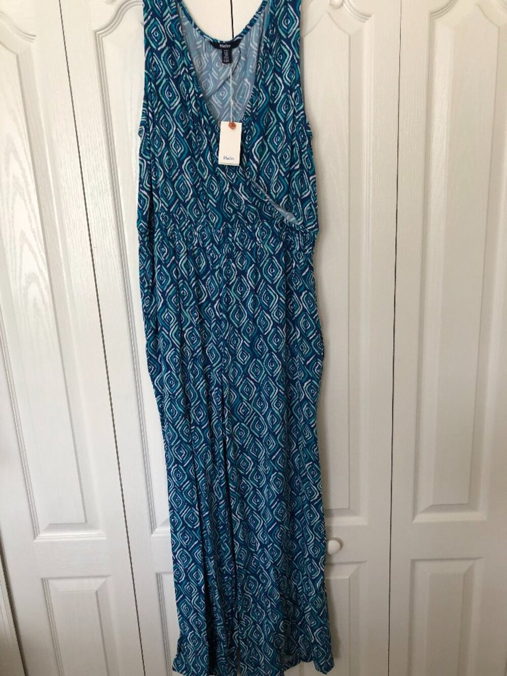 Hatley Women's Jumpsuit Ocean Blue Colors Size Large & X-Large NWT